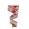 1.5"x10yd Gingerbread Cookies Christmas Wired Ribbon – Holiday Candy Ribbon for Wreaths & Crafts-RGE188115